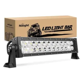 13.7 Inch 72W Double Row Spot Flood Led Light Bar