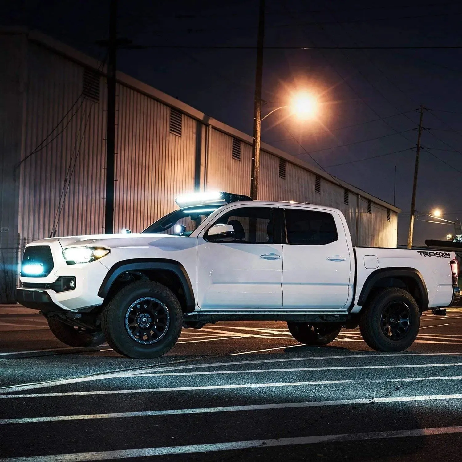 15 Inch 216W 21600LM Triple Row Spot Flood Led Light Bar