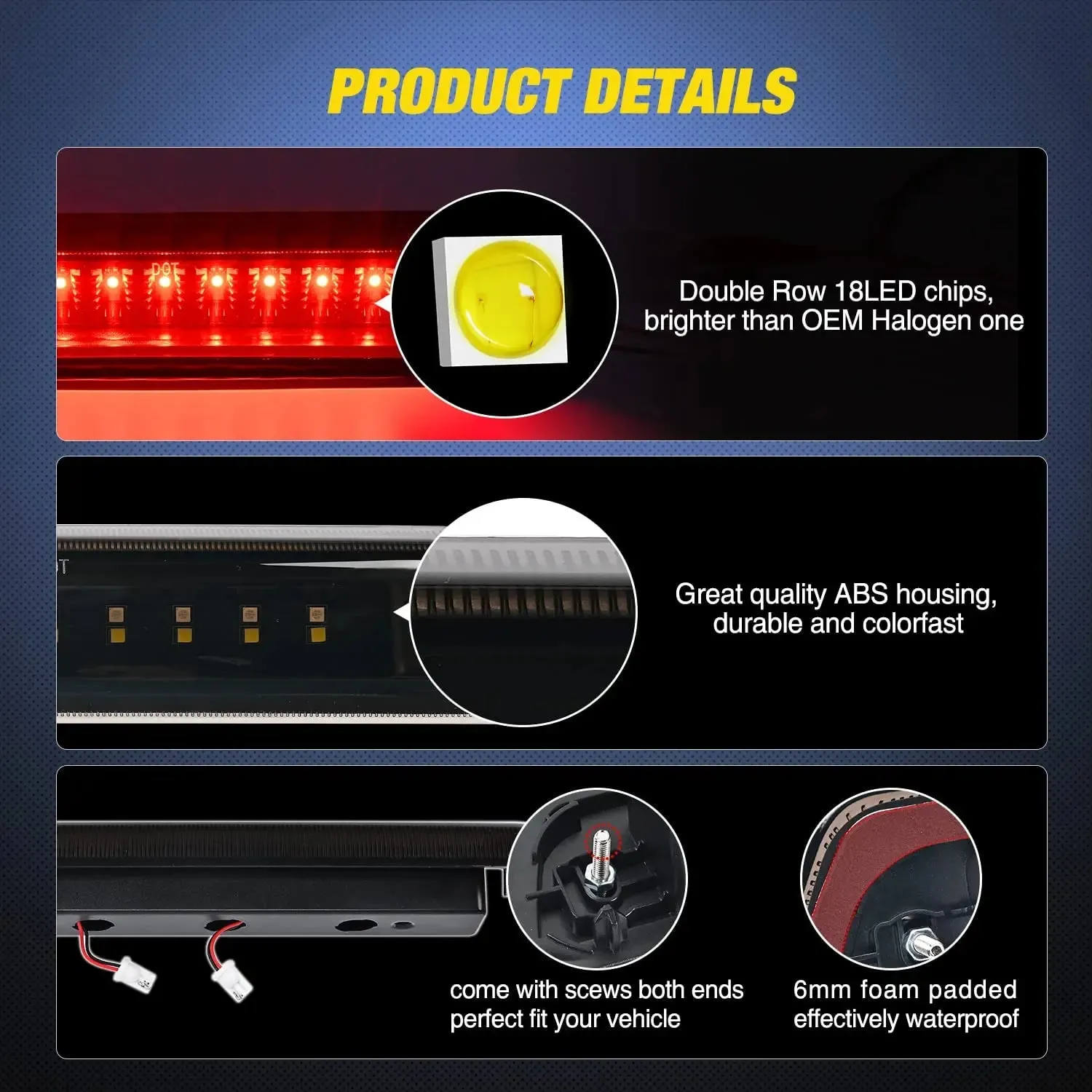 2009-2014 Ford F150 Third Brake Light