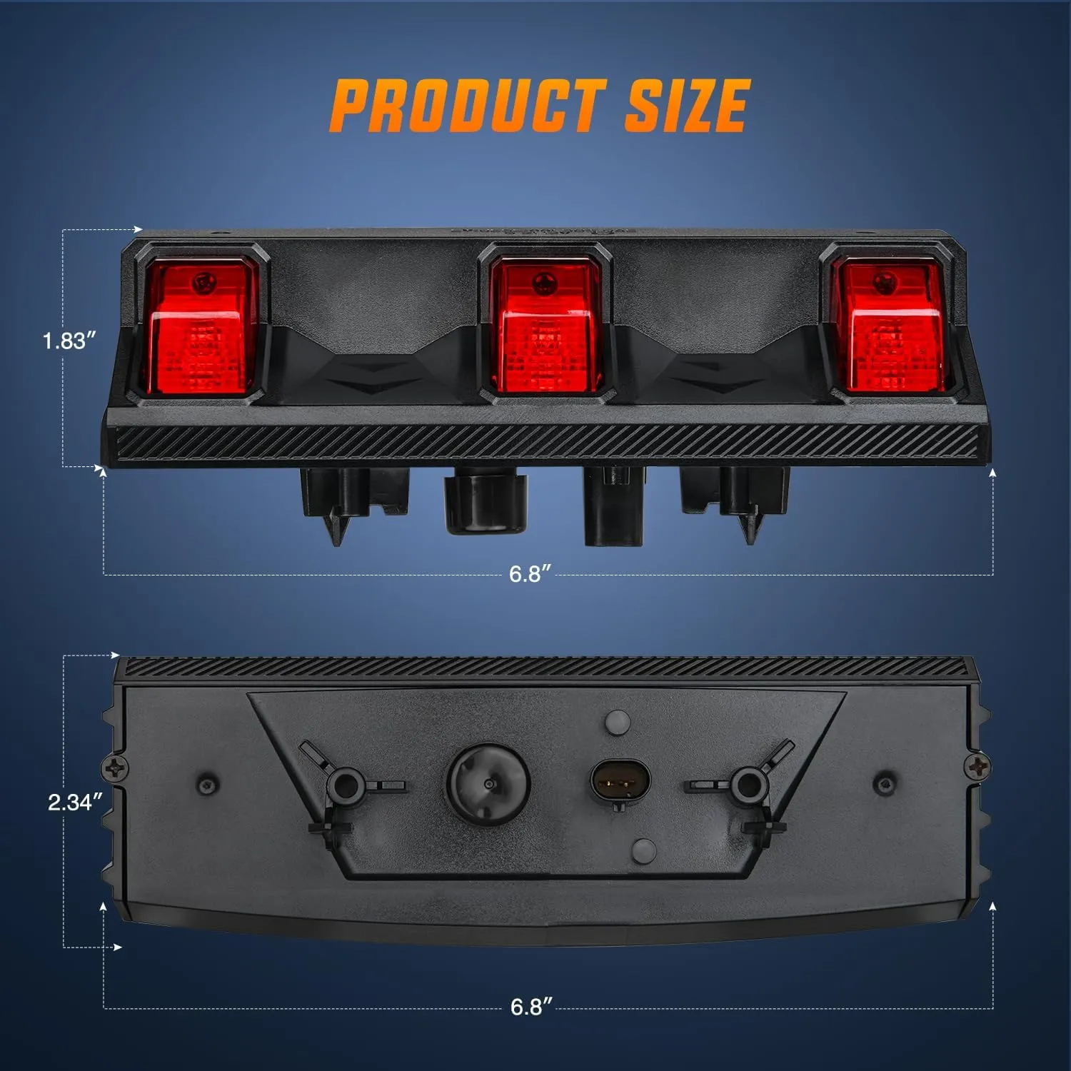 2018-2023 Jeep Wrangler JL JLU Third Brake Light Upgrade