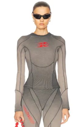Blade Logo Long Sleeve Top