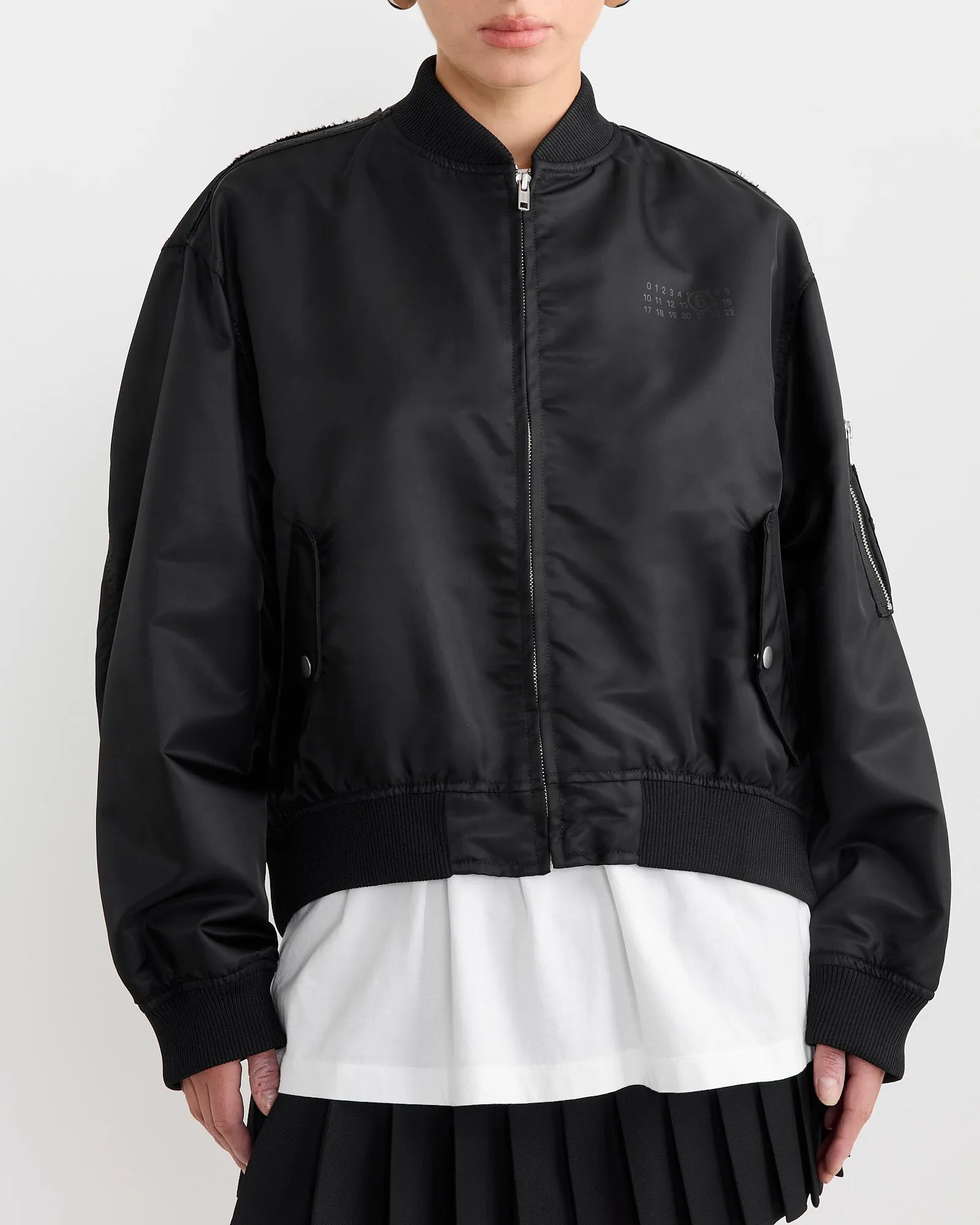 Bomber Jacket in Black