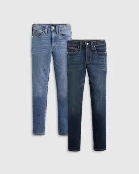 Cotton Stretch Skinny Jeans 2-Pack