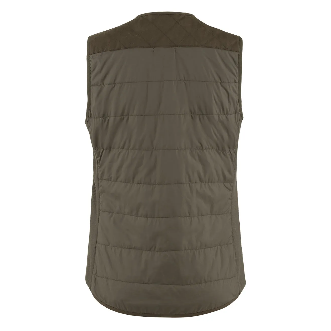 Fjallraven Womens Forest Wool Padded Vest Dark Olive