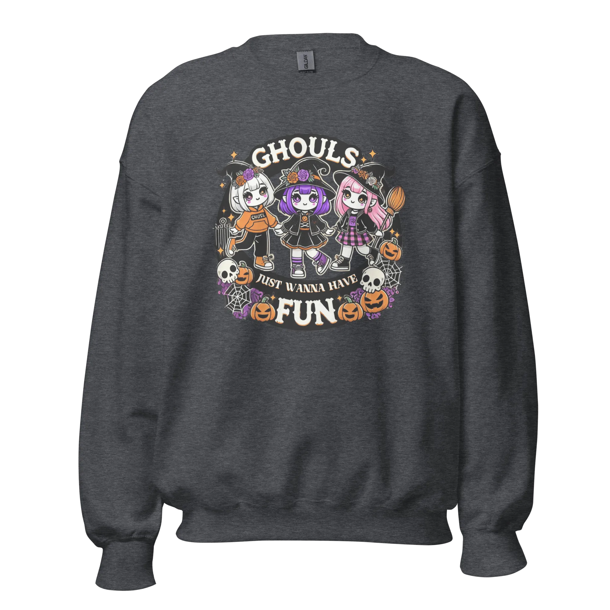 Ghouls Just Wanna Have Fun - Halloween Sweatshirt - Fun Halloween Sweatshirt
