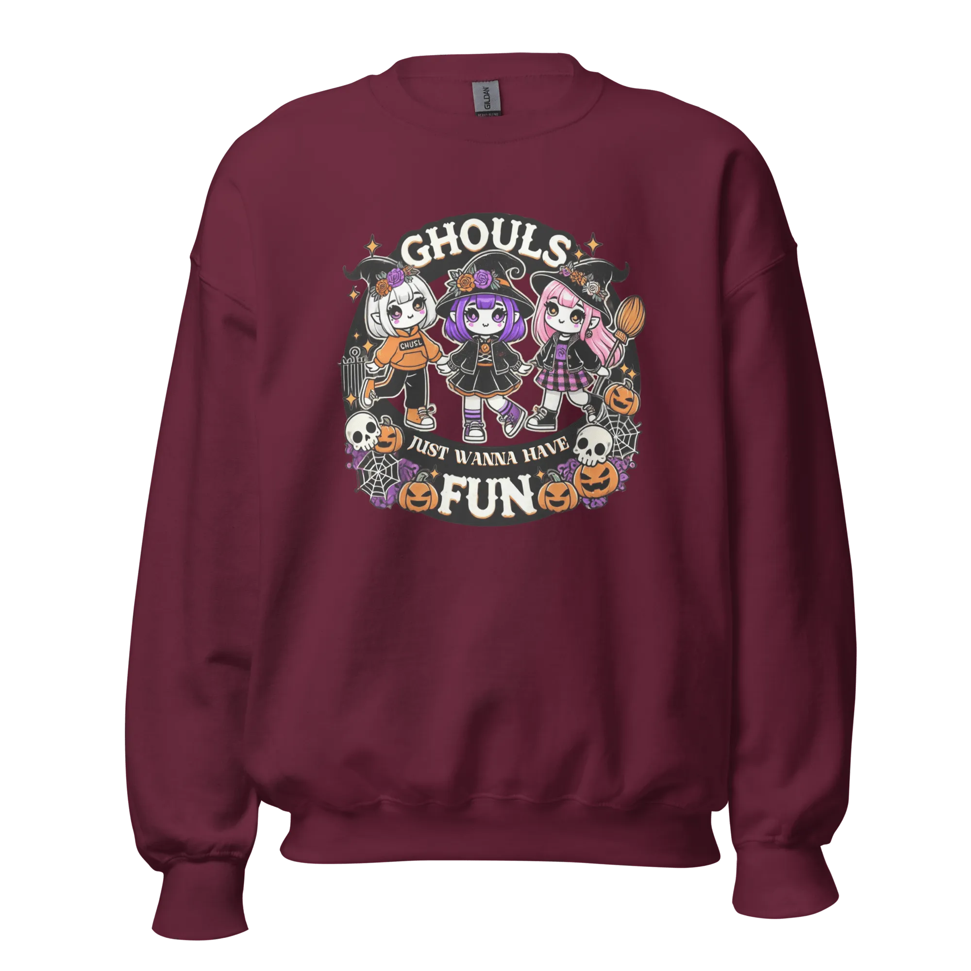 Ghouls Just Wanna Have Fun - Halloween Sweatshirt - Fun Halloween Sweatshirt