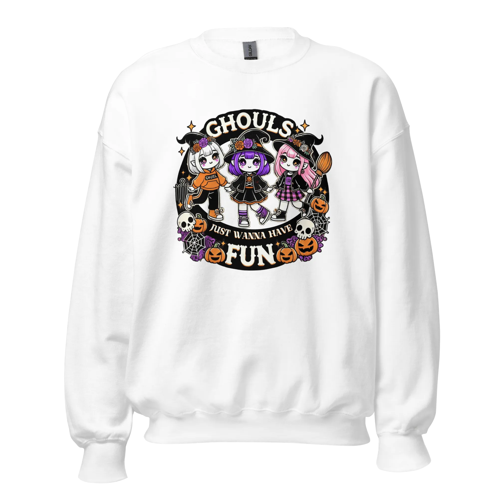 Ghouls Just Wanna Have Fun - Halloween Sweatshirt - Fun Halloween Sweatshirt
