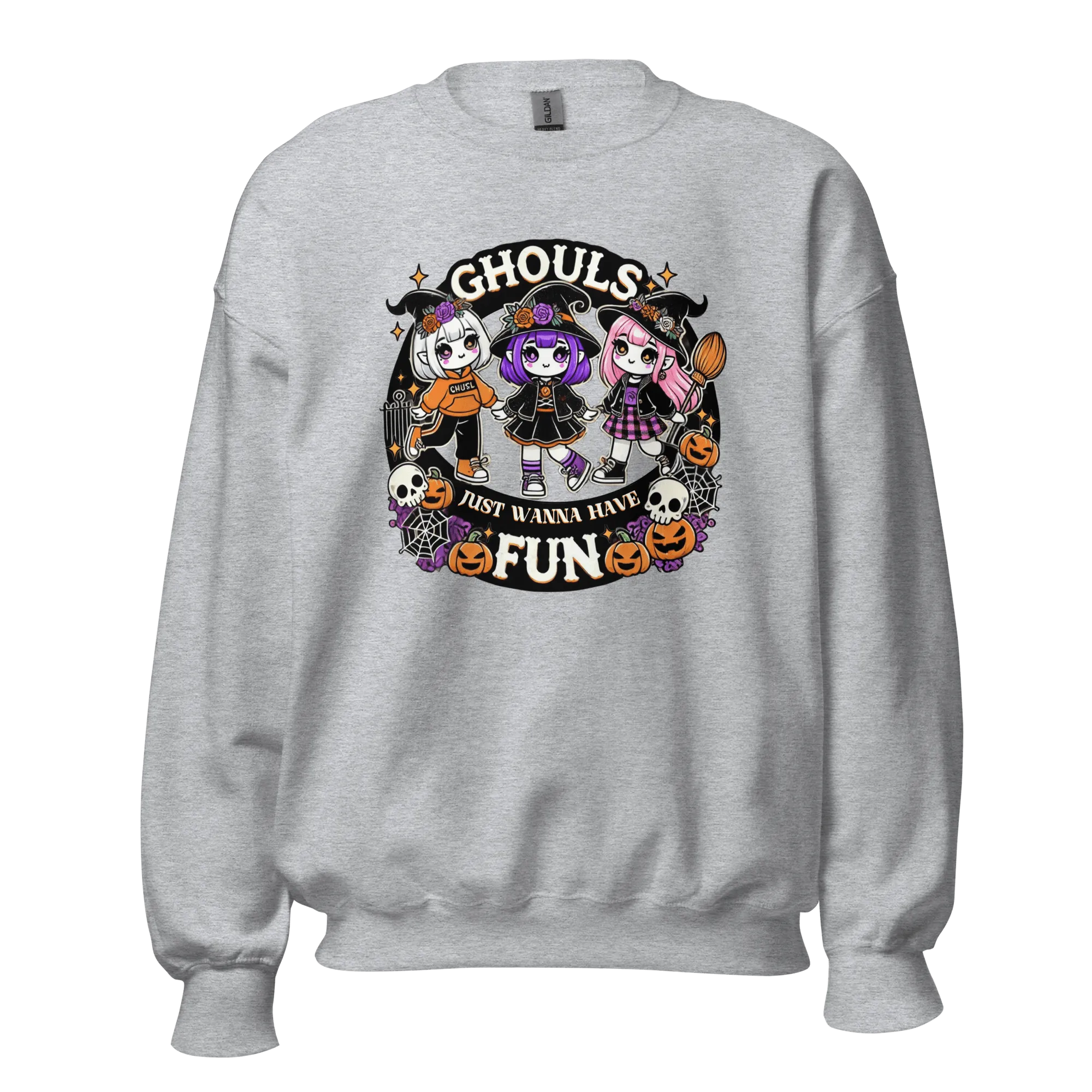 Ghouls Just Wanna Have Fun - Halloween Sweatshirt - Fun Halloween Sweatshirt