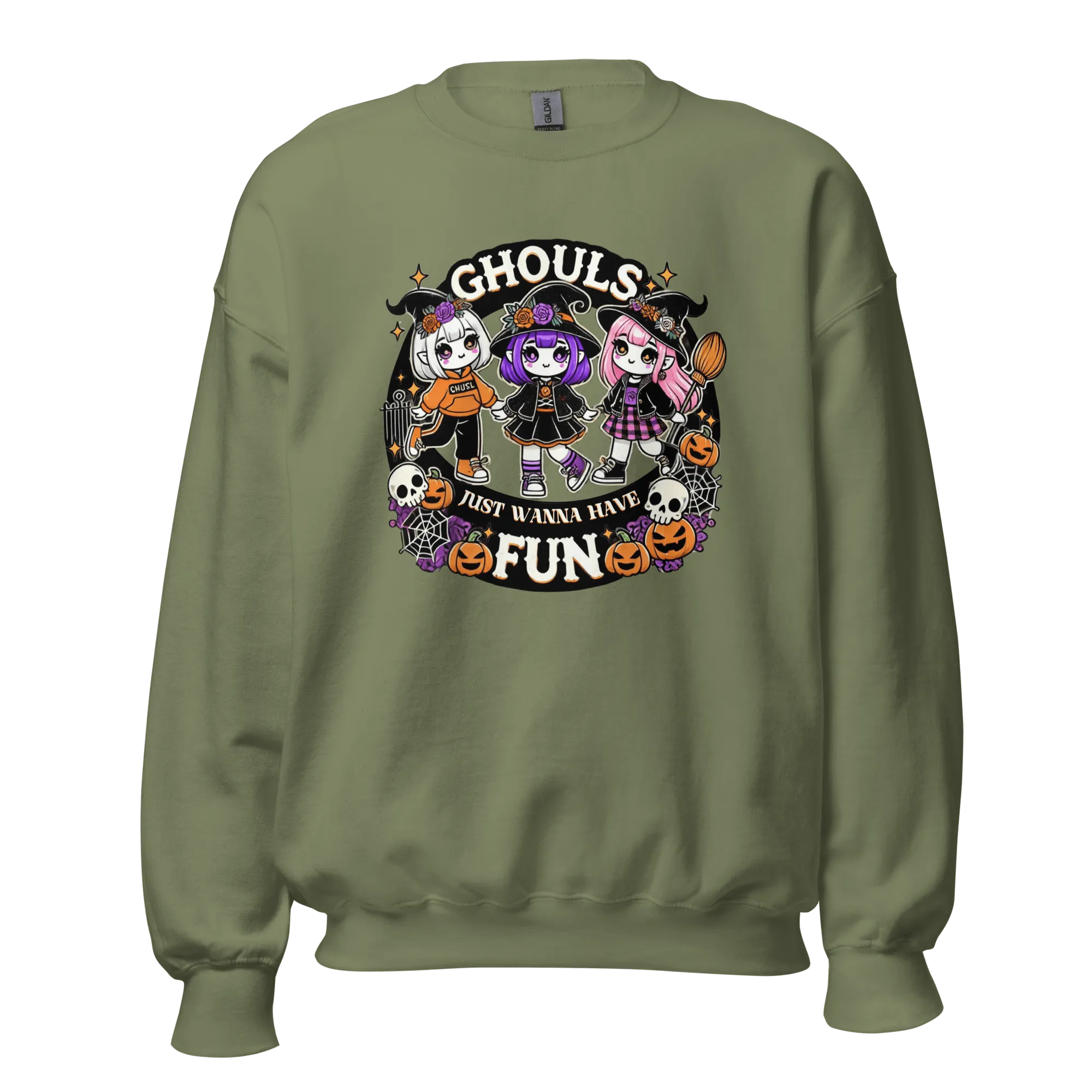 Ghouls Just Wanna Have Fun - Halloween Sweatshirt - Fun Halloween Sweatshirt