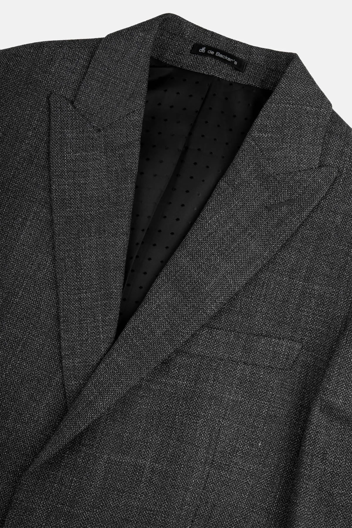 Jacquard Dark Gray Blazer