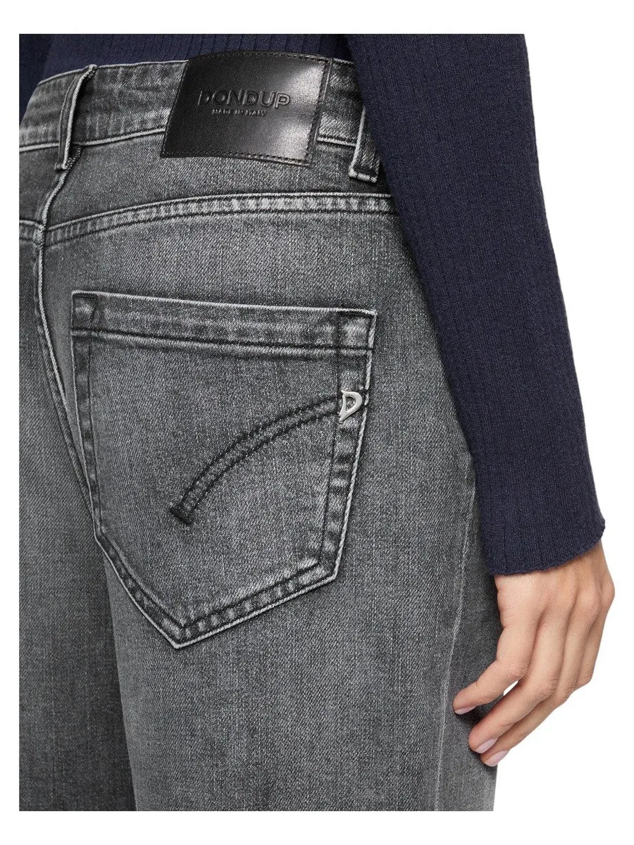 Jeans Koons nero in denim stretch