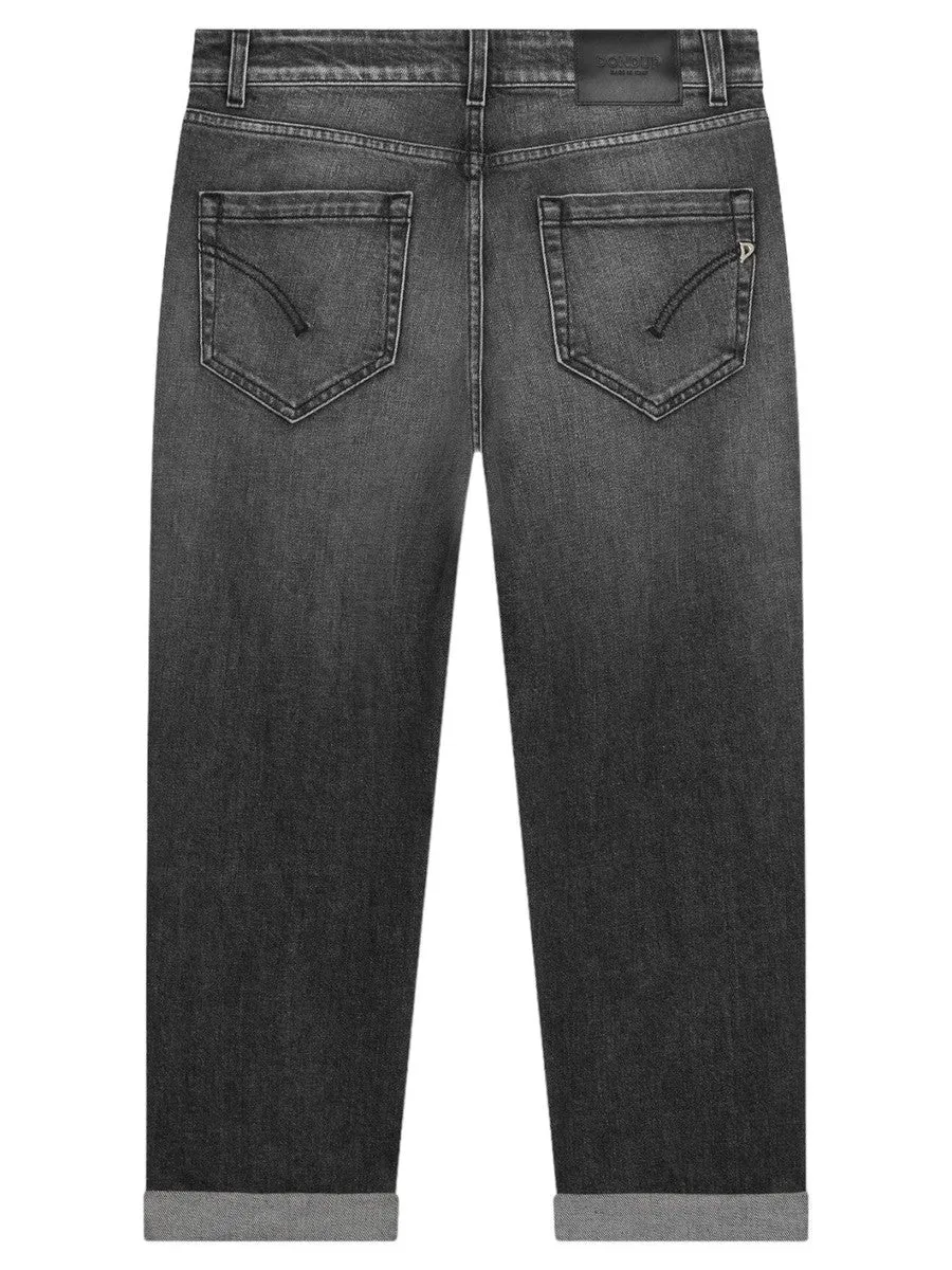 Jeans Koons nero in denim stretch