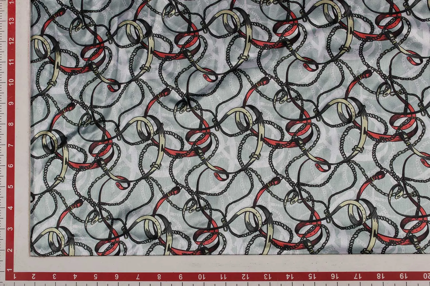 Lavender Plains / Solids Printed Satin Fabric