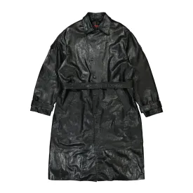 Leather Trench Coat