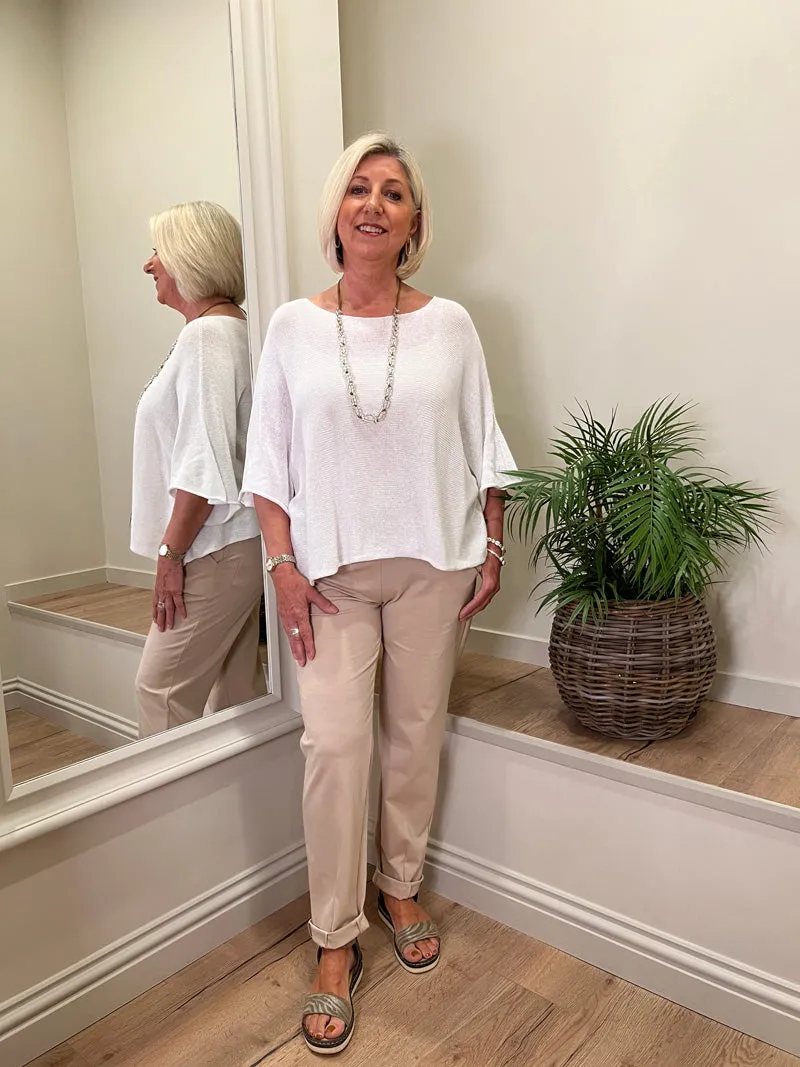 Lisa Trousers Winter White
