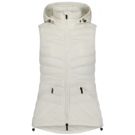 Mary-Claire Women's 90/10 Packable Down Vest - Cream