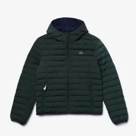 Men's Lightweight Foldable Hooded Water-Resistant Puffer Coat - Bh1930