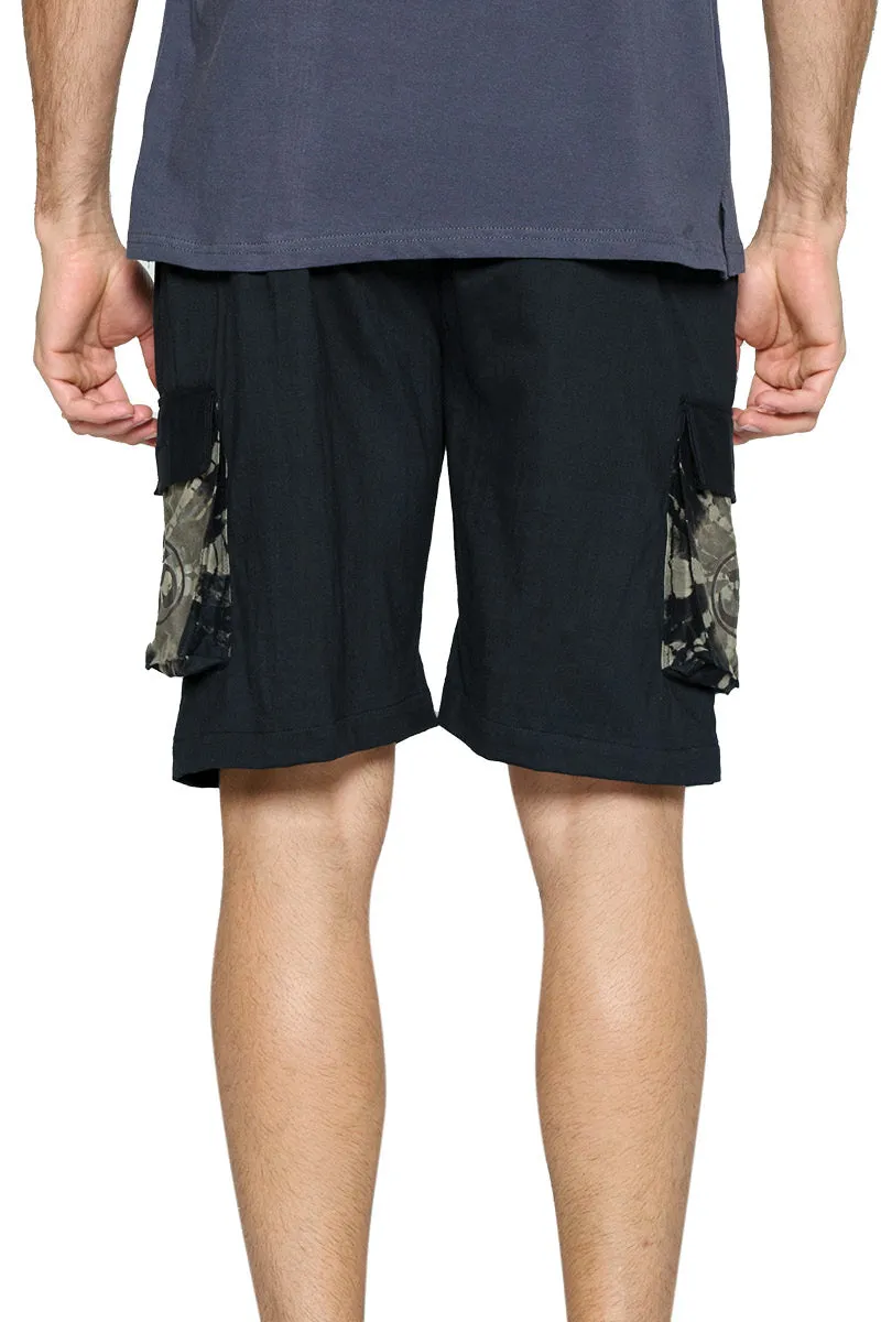 Men's Shorts With Pockets Om Print