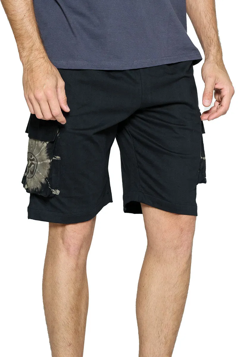 Men's Shorts With Pockets Om Print
