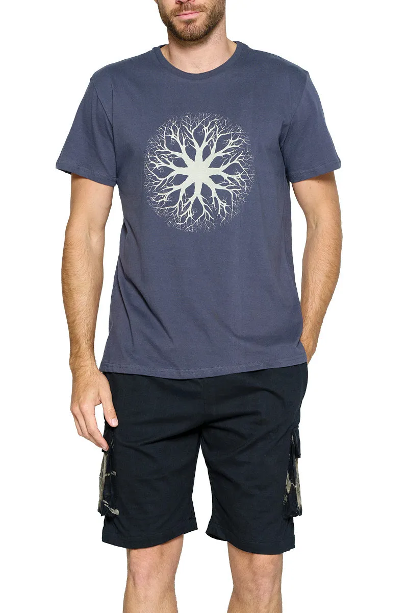 Men's Shorts With Pockets Om Print