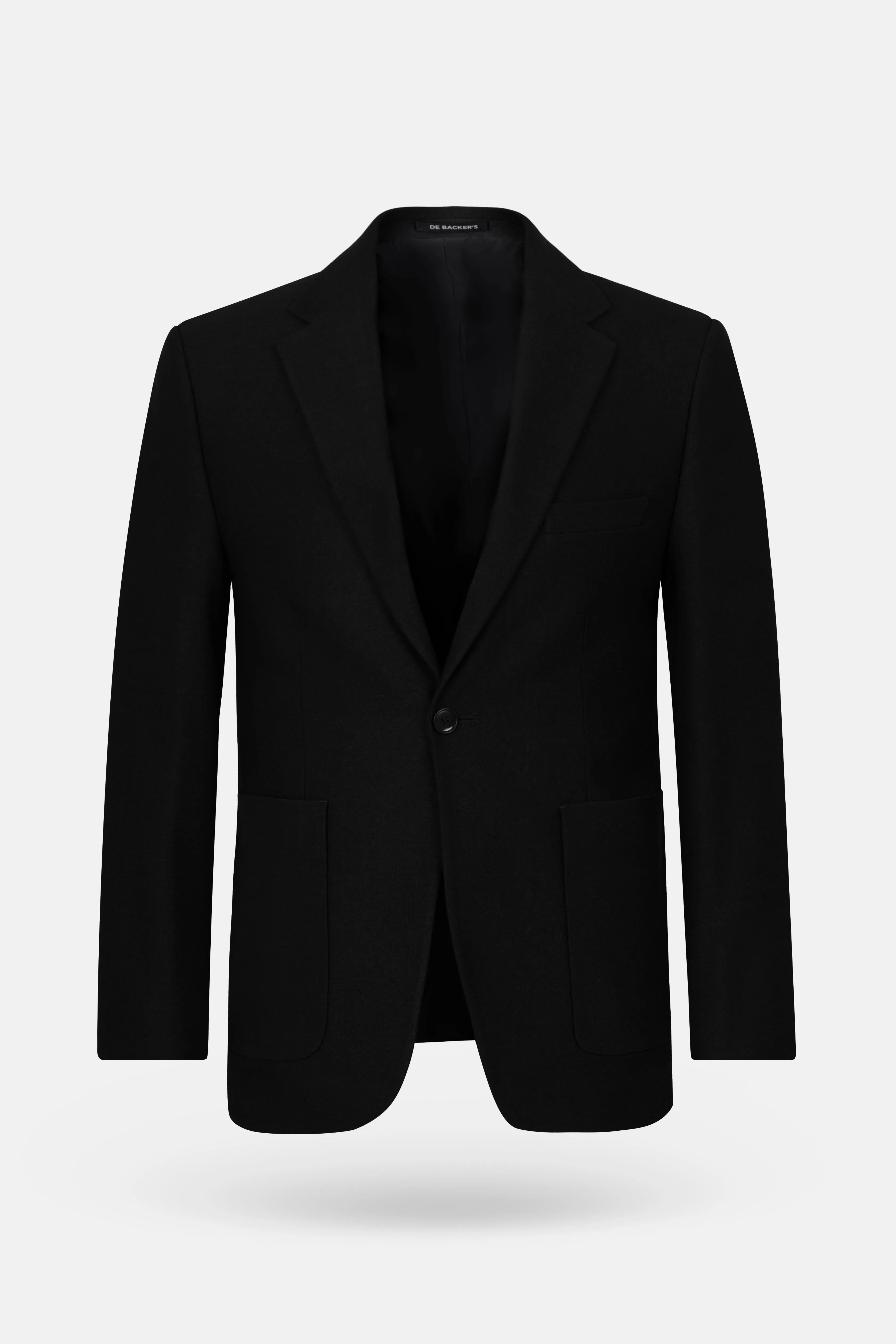 Patterned Black Blazer