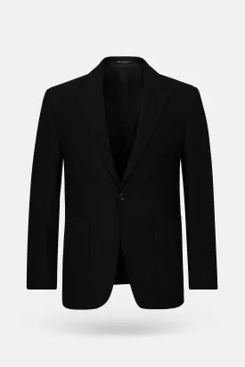 Patterned Black Blazer