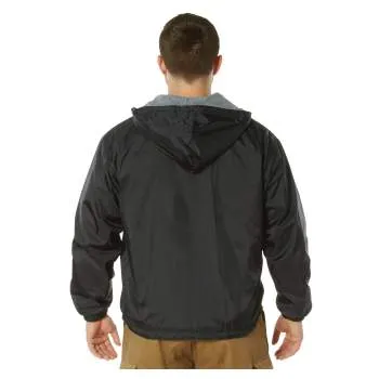 Rothco Reversible Lined Jacket With Hood / Black