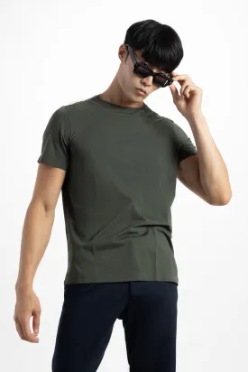 Soft Cloth Short Sleeve Malibu Crew Tee - Deep Depths