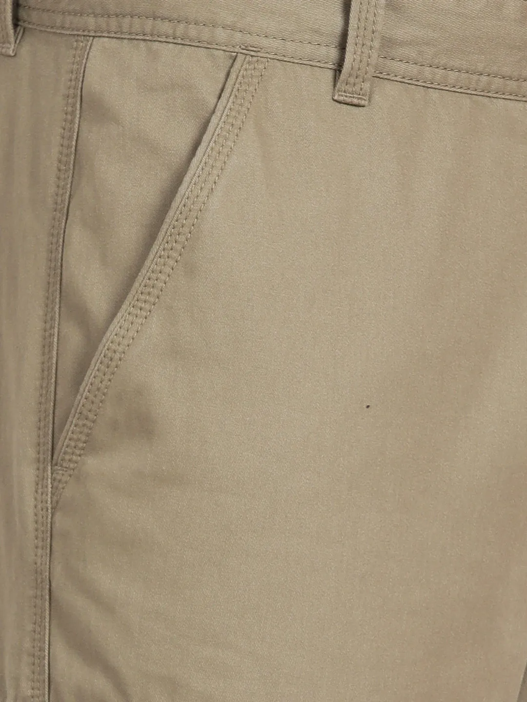 Solid Cargo Pants