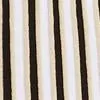 Stripe Midi Pleated Skirt