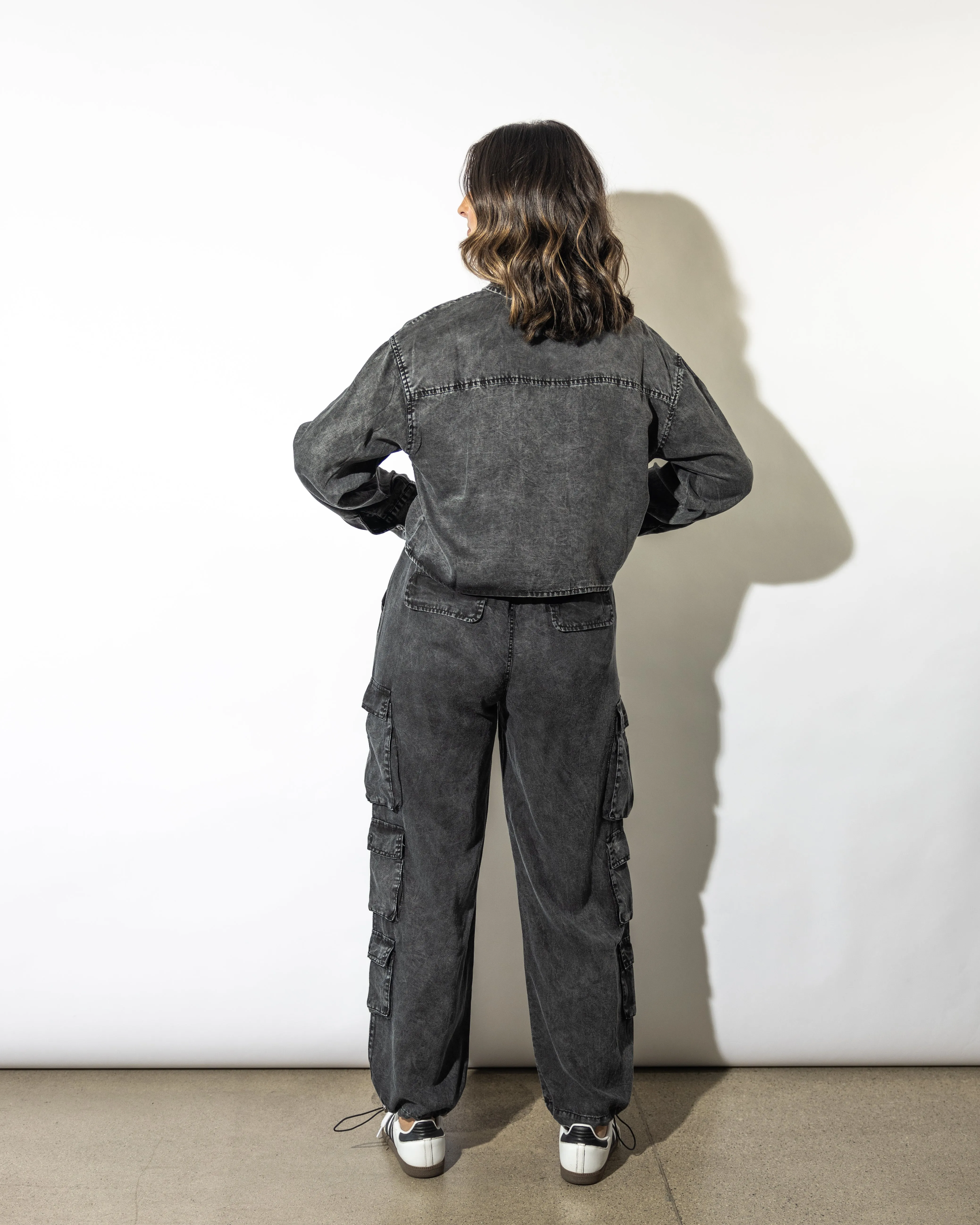Teddi Washed Cargo Pants