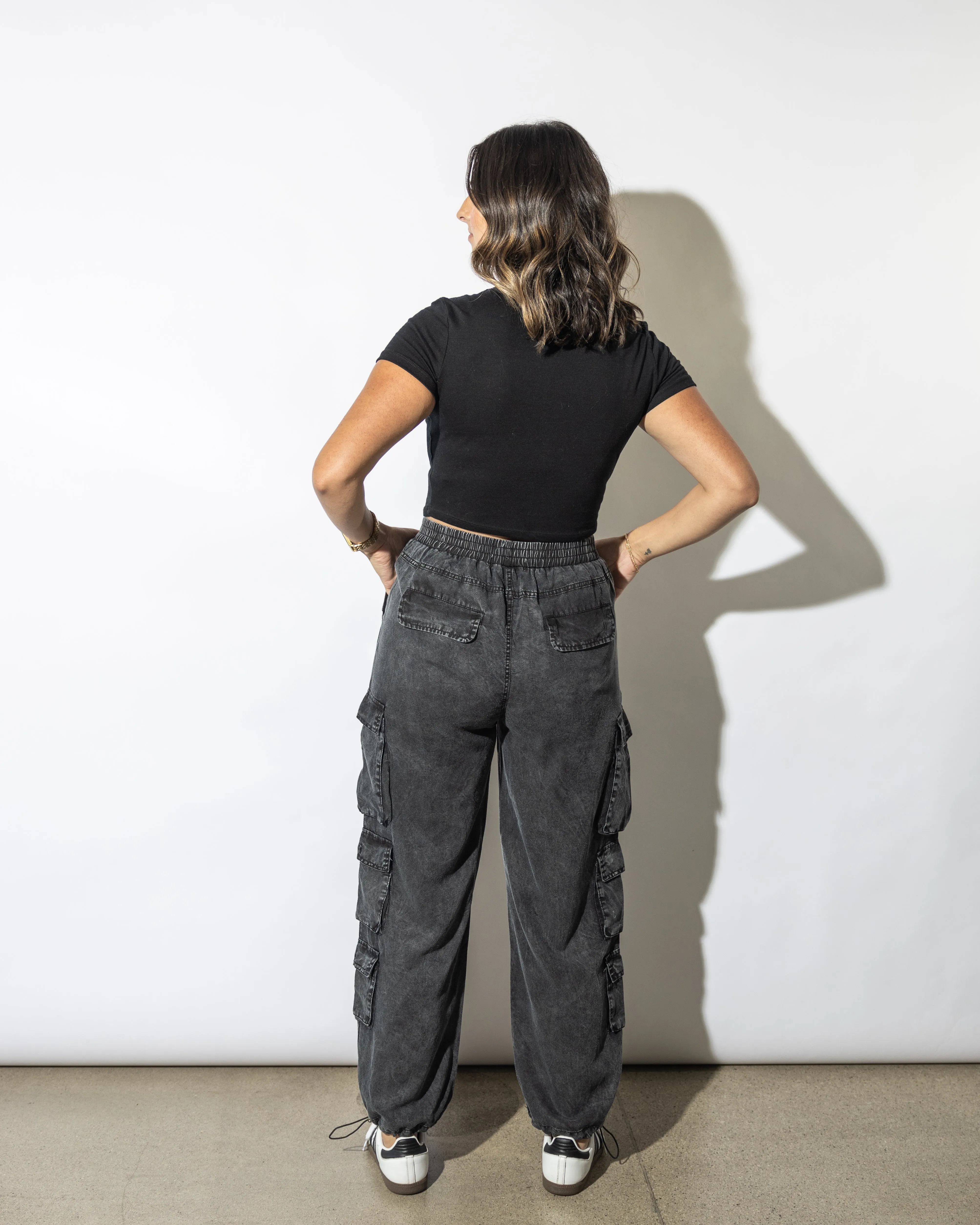 Teddi Washed Cargo Pants