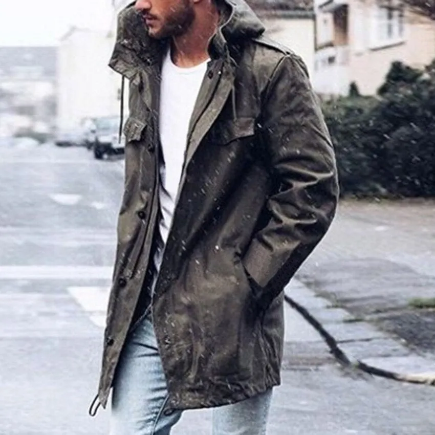 West Louis™ Windbreaker Trench Stylish Coat
